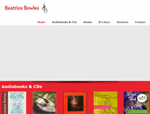 Tablet Screenshot of beatricebowles.com